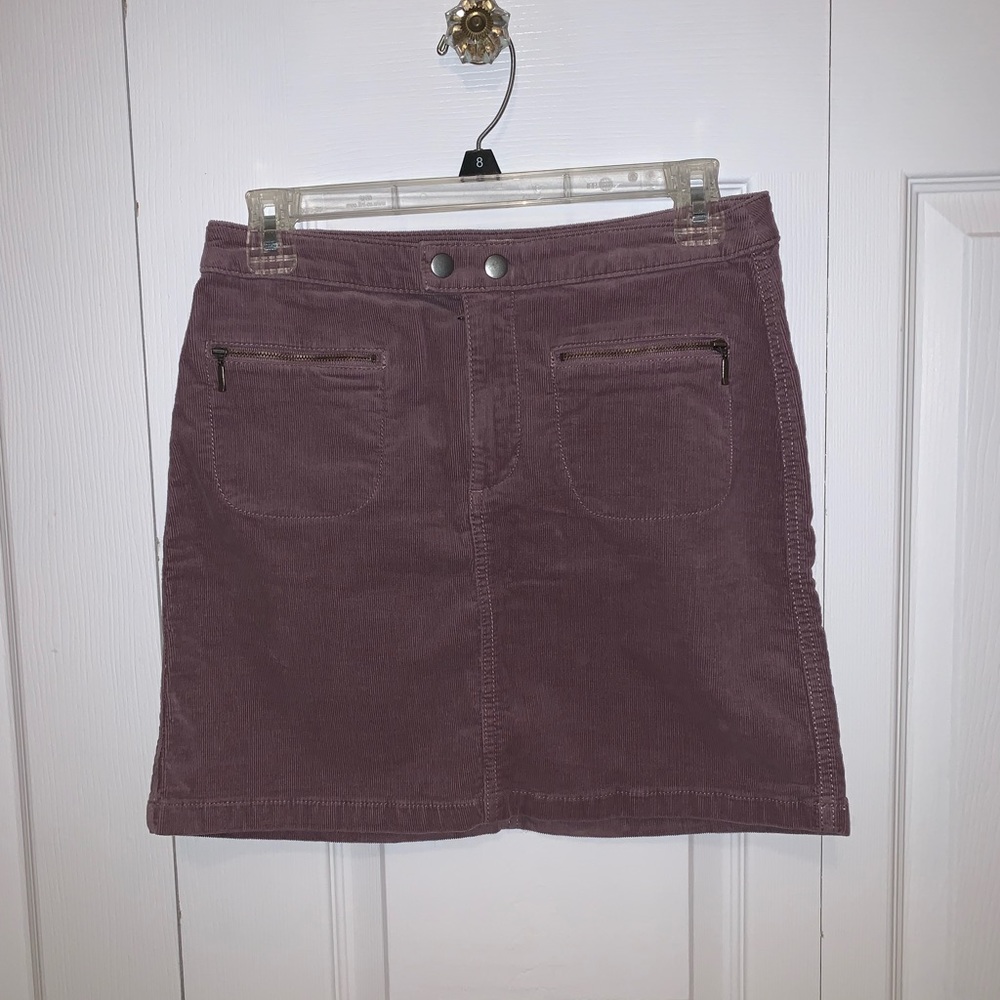 Corduroy Mini Skirt